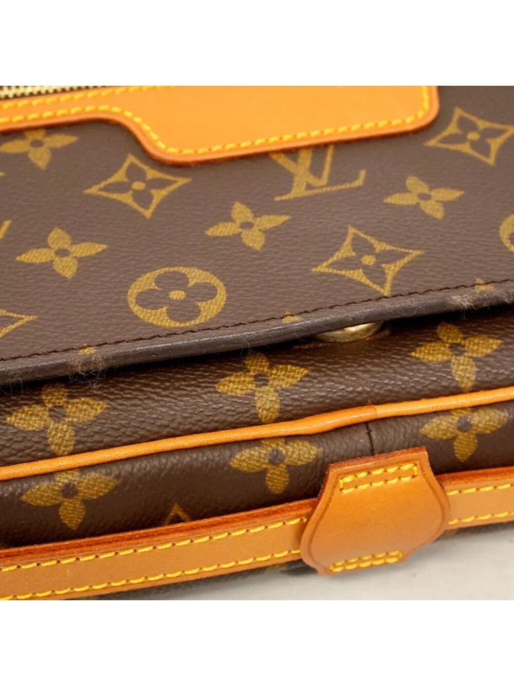 Louis Vuitton Shoulder Bag Monogram Saint Germain 24 Brown